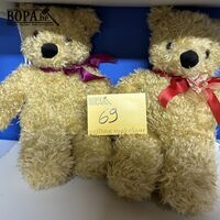 Set klassieke pluche teddyberen – kavel bij BOPA Auctions, Ieper