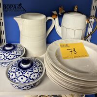 Lot keramiek met stempel – kavel bij BOPA Auctions, Ieper