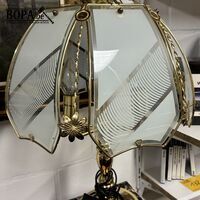 Vintage tafellamp Tiffany-stijl – kavel bij BOPA Auctions, Ieper