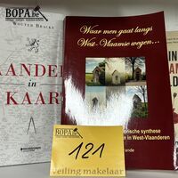 Lot boeken 'Vlaanderen' - 3 stuks – kavel bij BOPA Auctions, Ieper