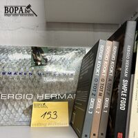 Lot boeken 'Sergio Herman' - 7 stuks – kavel bij BOPA Auctions, Ieper