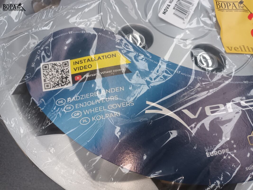 Universele wielvelgen 14”. 4 stuks – foto 3 – kavel bij BOPA Auctions, Ieper