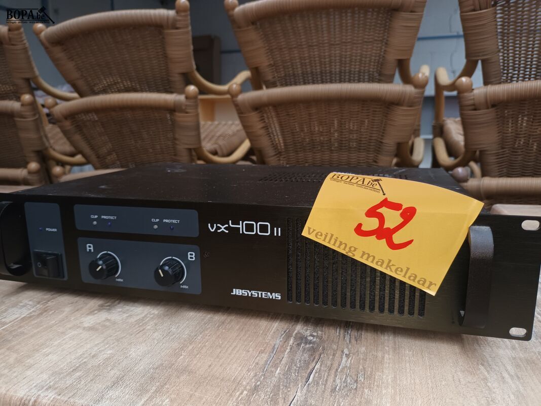 Professionele versterker JBSystems – foto 2 – kavel bij BOPA Auctions, Ieper