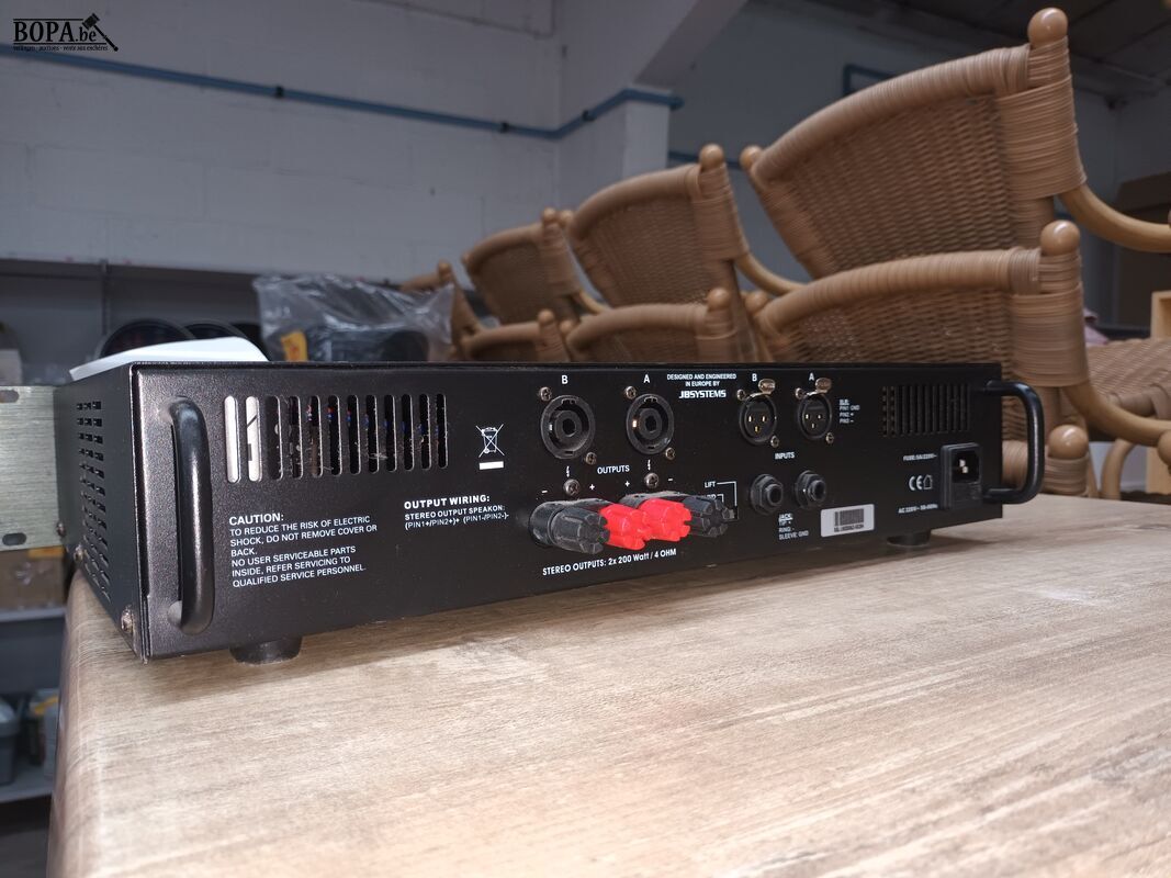 Professionele versterker JBSystems – foto 4 – kavel bij BOPA Auctions, Ieper