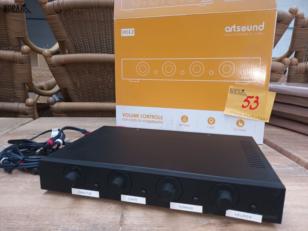 Professionele volumeregelaar Artsound – foto 2 – kavel bij BOPA Auctions, Ieper