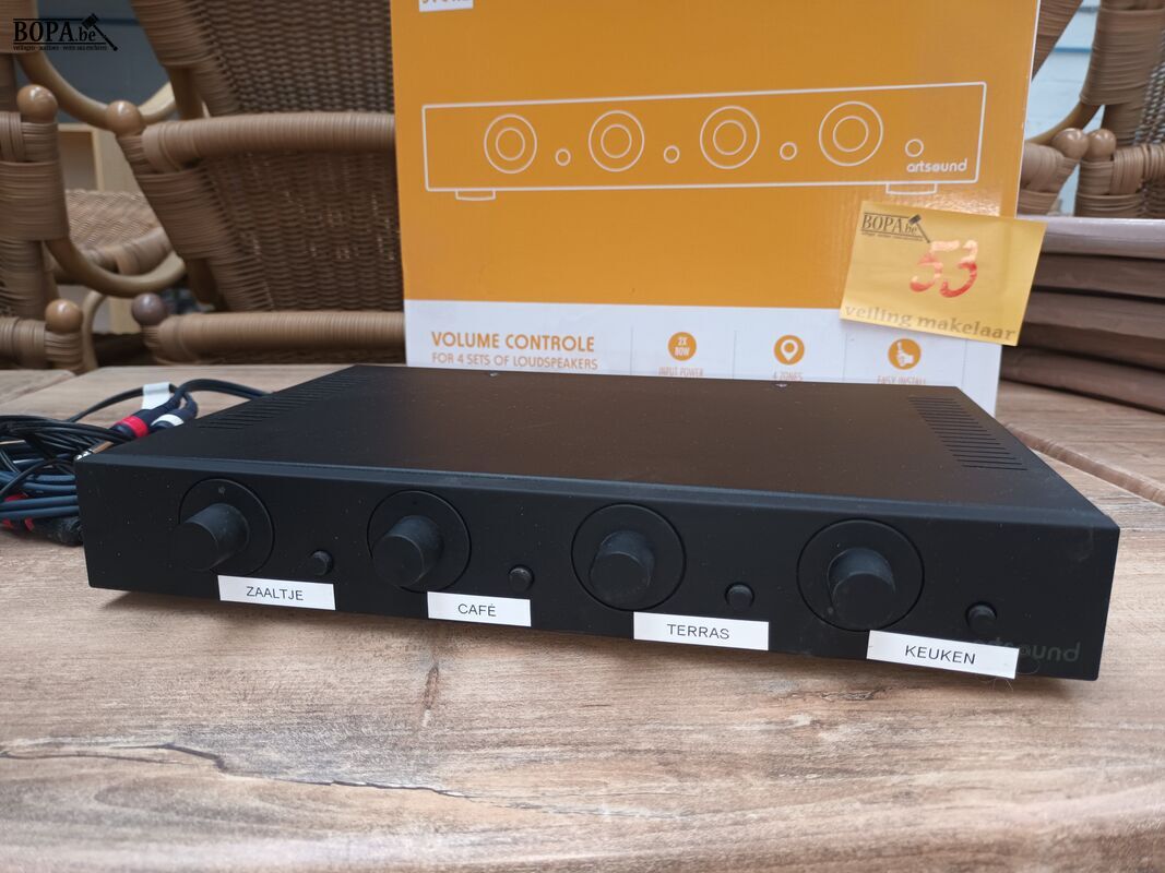 Professionele volumeregelaar Artsound – foto 4 – kavel bij BOPA Auctions, Ieper